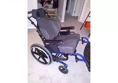 Nu Motion tilt in place wheel chair